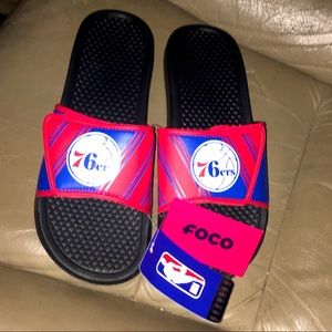 NWT NBA Official FoCo 76ers Slides